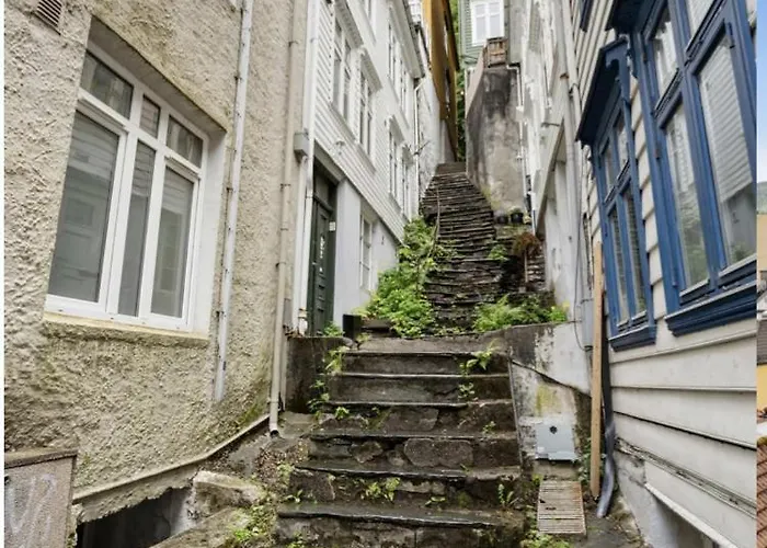 New In Historical Street Apartman Bergen